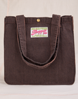 Railroad Shopper Tote in fudgesicle brown