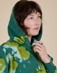 Heavyweight Oversized Hoodie - Green Magic Waters