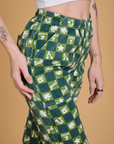 Printed Action Pants - Lucky (Green)