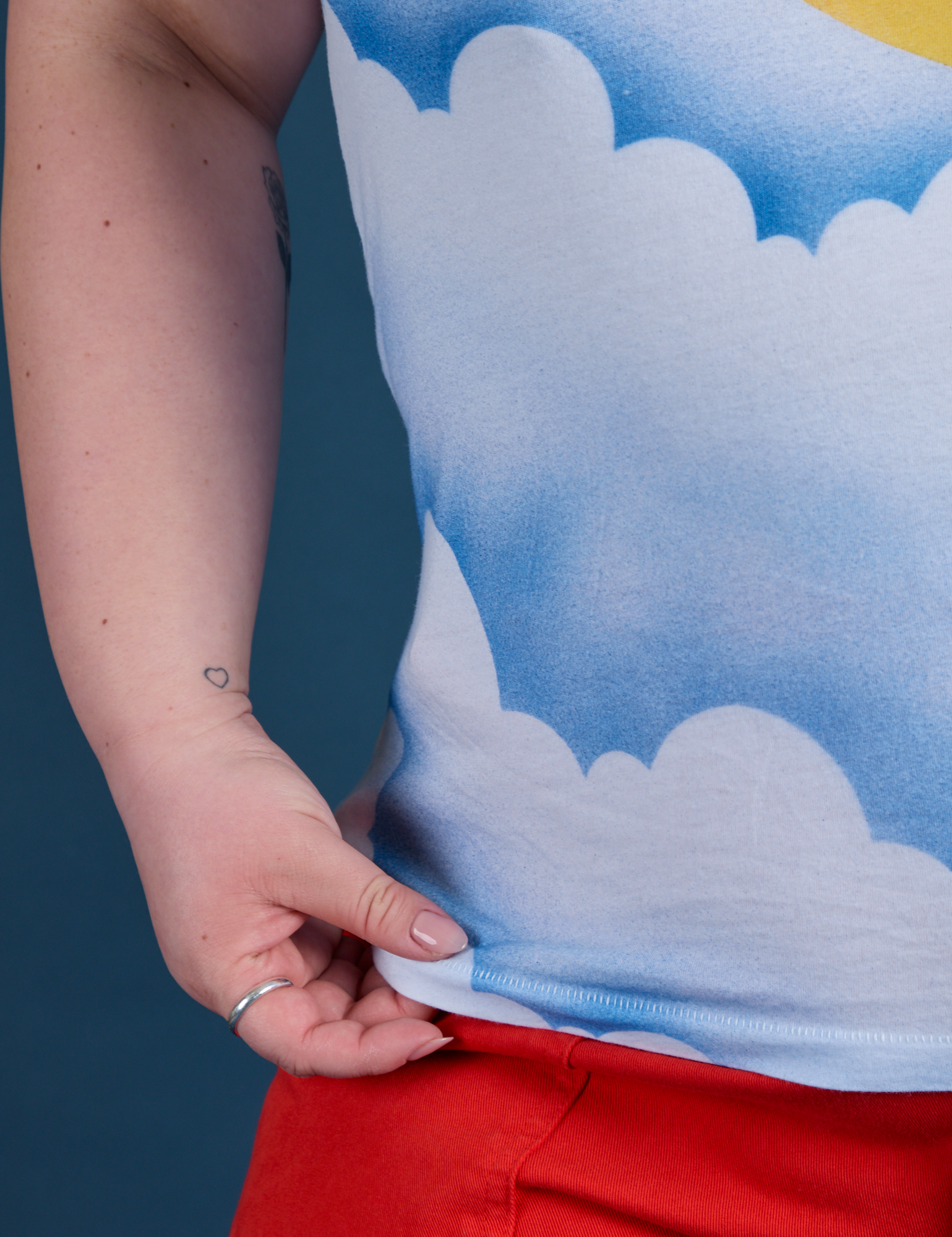 Airbrush Moon Vintage Tee
