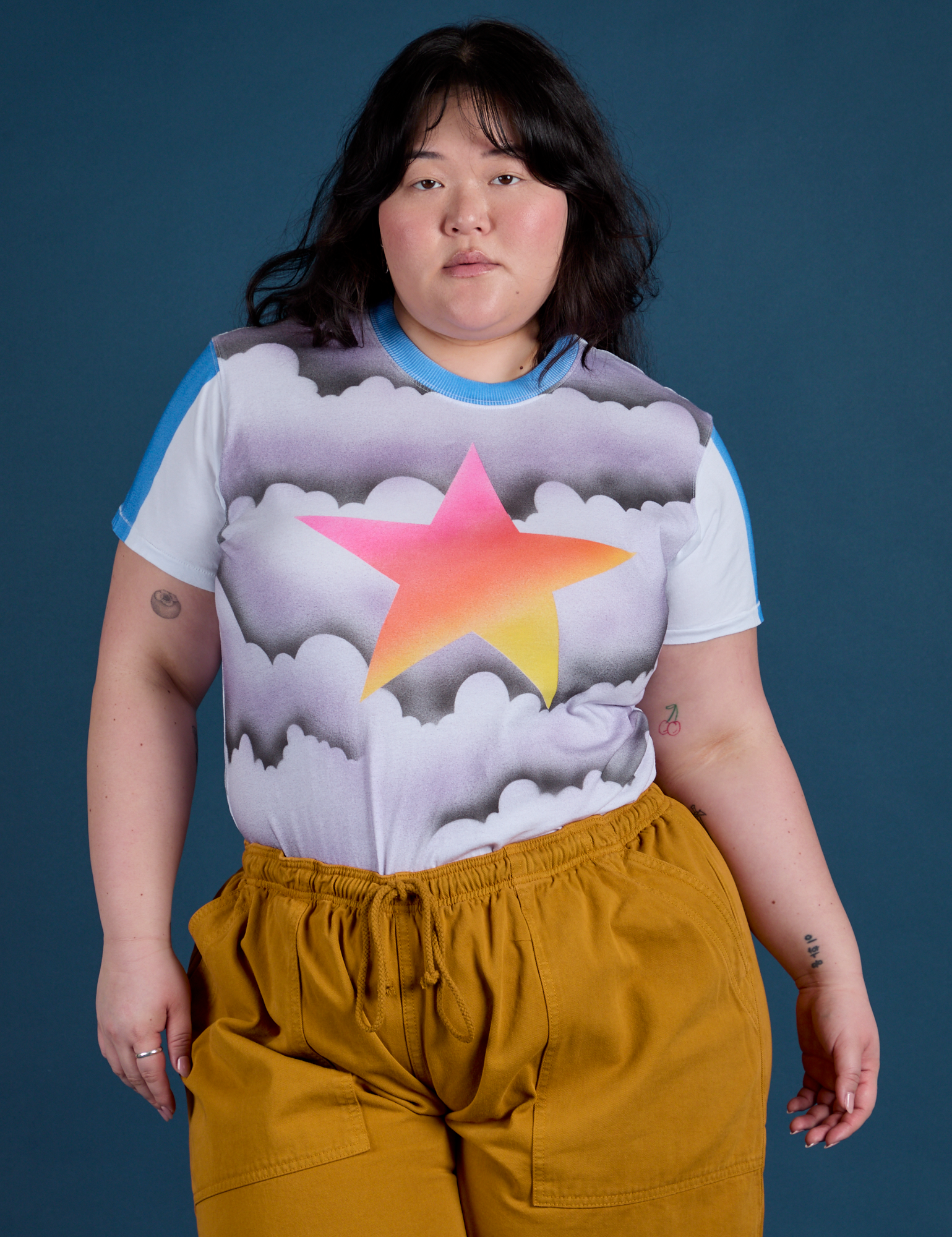 Airbrush Star Vintage Tee