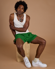 TRY-A-STYLE - Athletic Shorts - Forest Green *FINAL SALE*