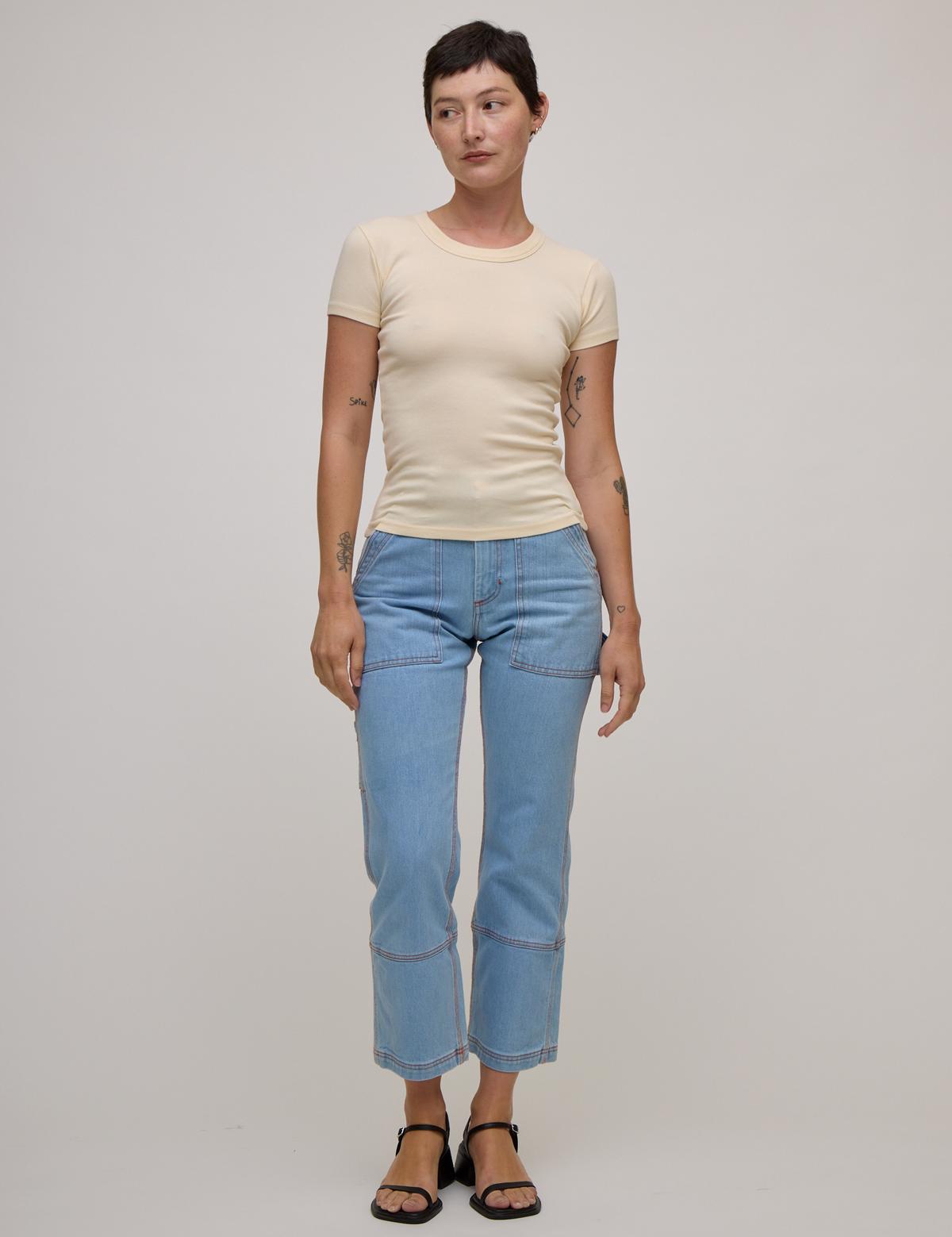 Baby Tee - Vintage Tee Off-White