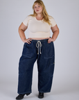 Cropped Baby Tee - Vintage Off-White