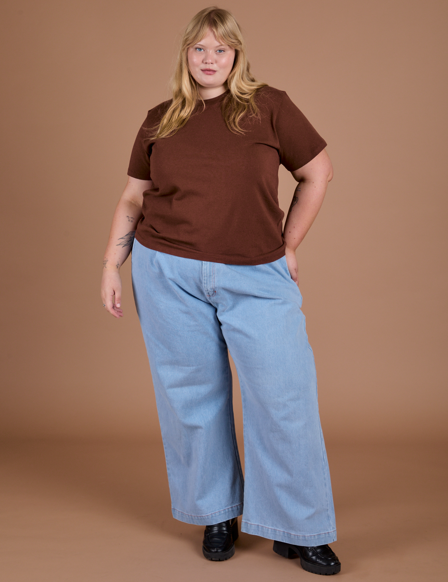 Burly Tee - Fudgesicle Brown