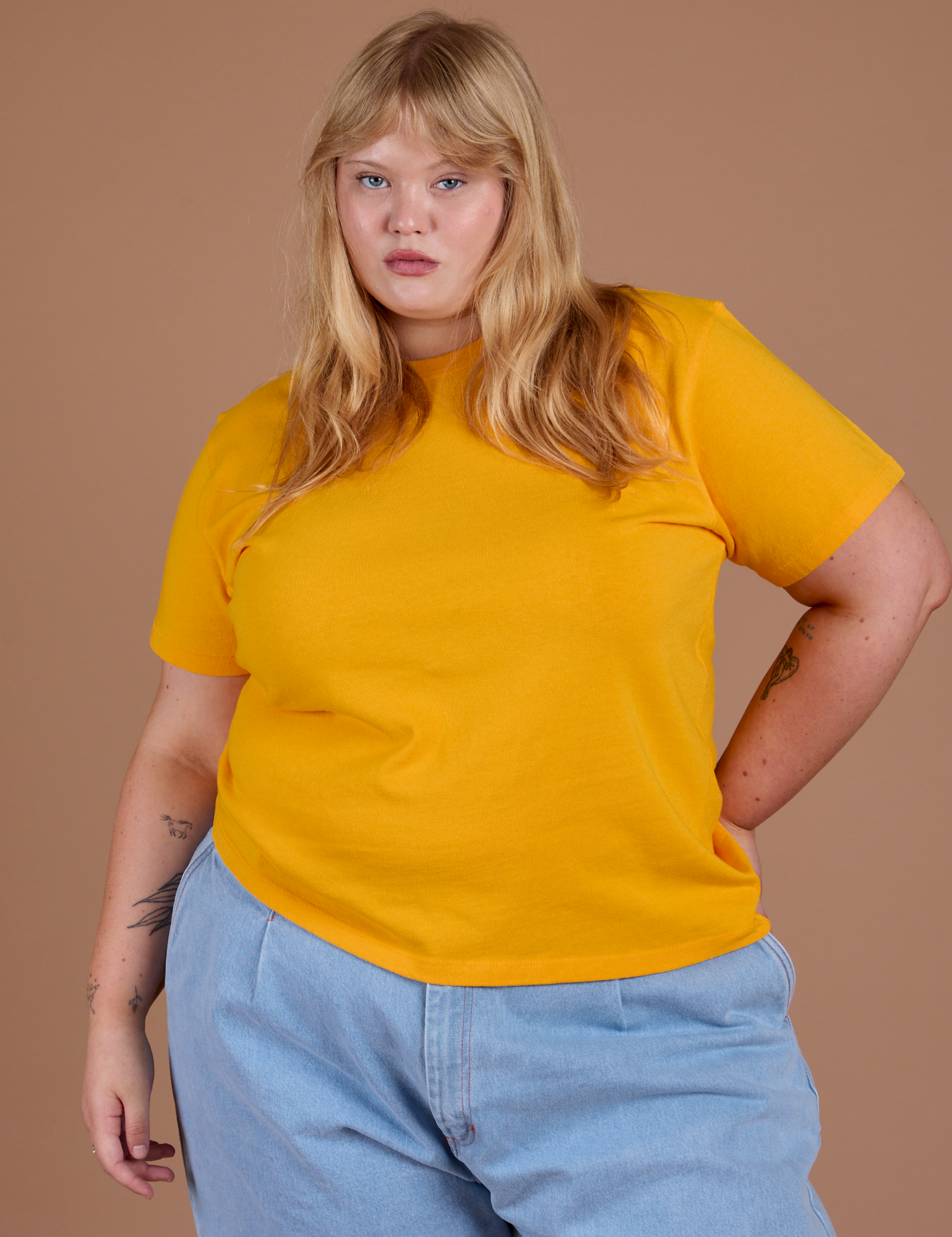Burly Tee - Sunshine Yellow