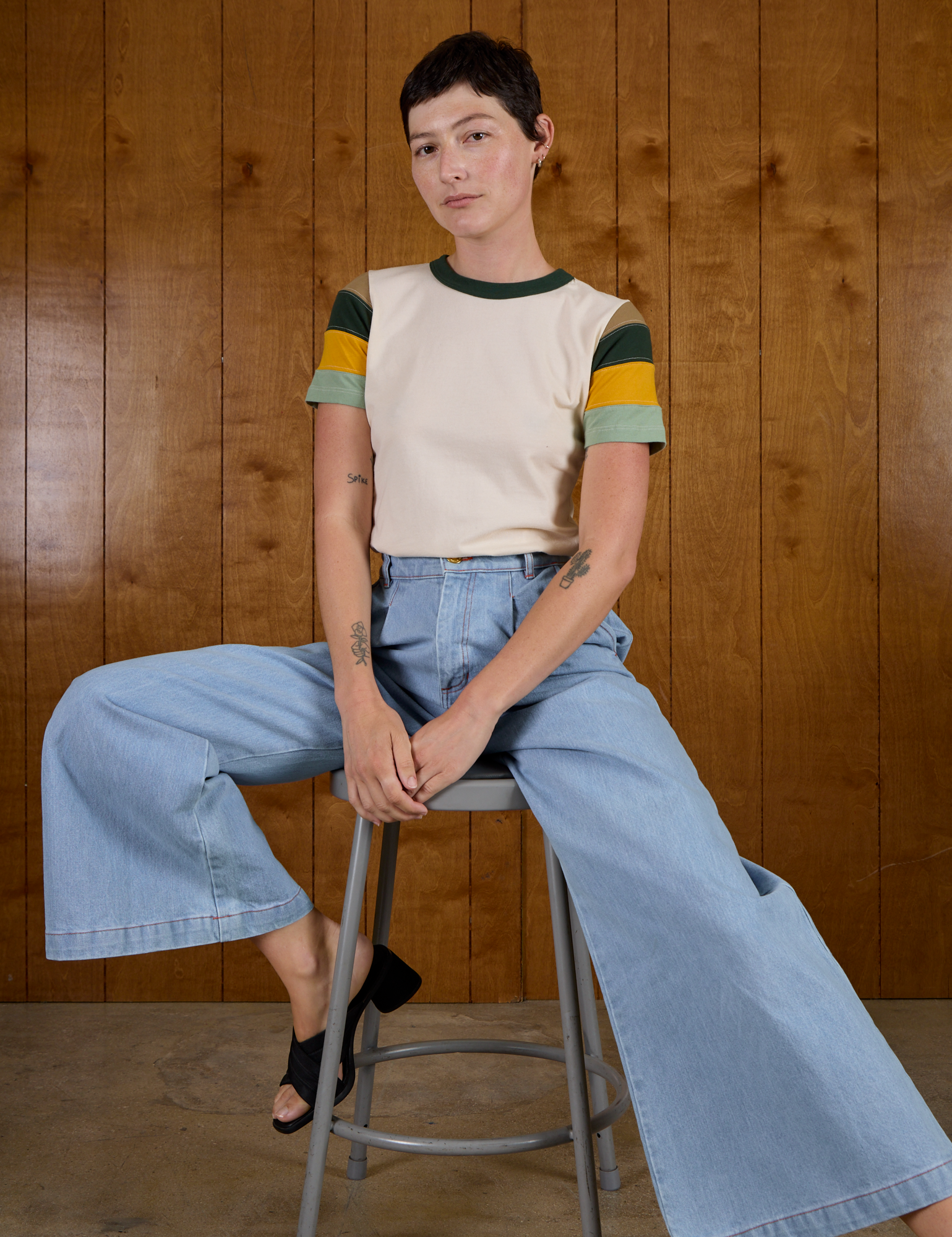 Calypso Tee - Off White Multi