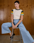 Calypso Tee - Off White Multi