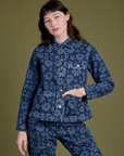 Lazy Daisy Work Jacket buttoned up on Ale