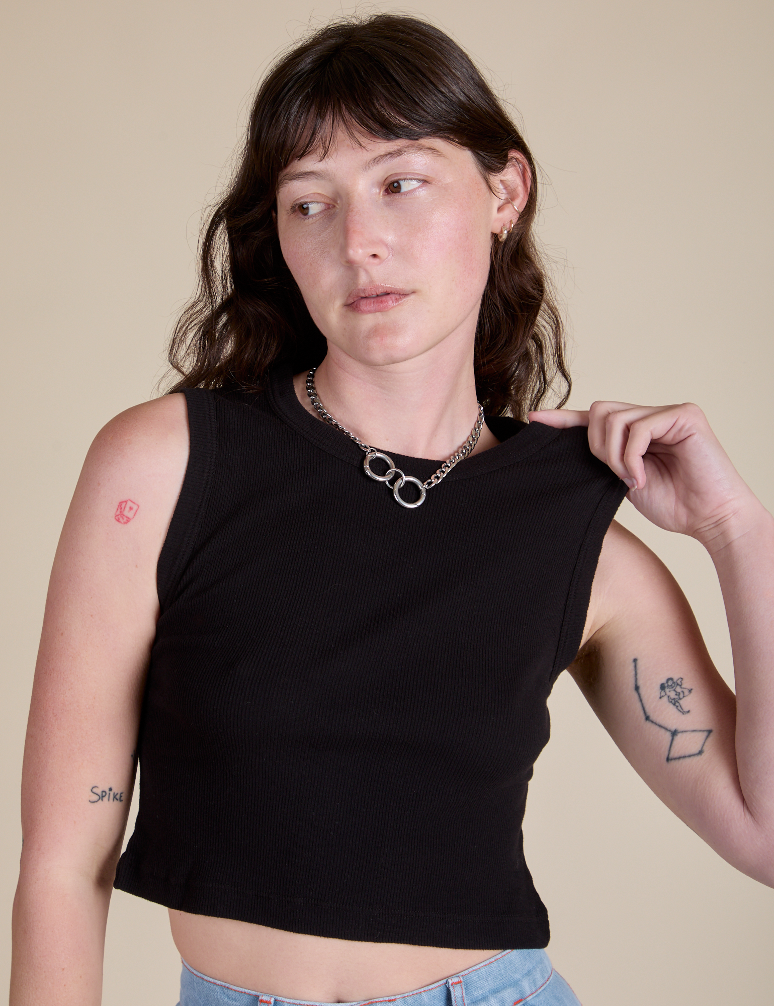 Muscle Tee - Basic Black