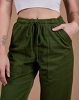 Organic Action Pants - Evergreen