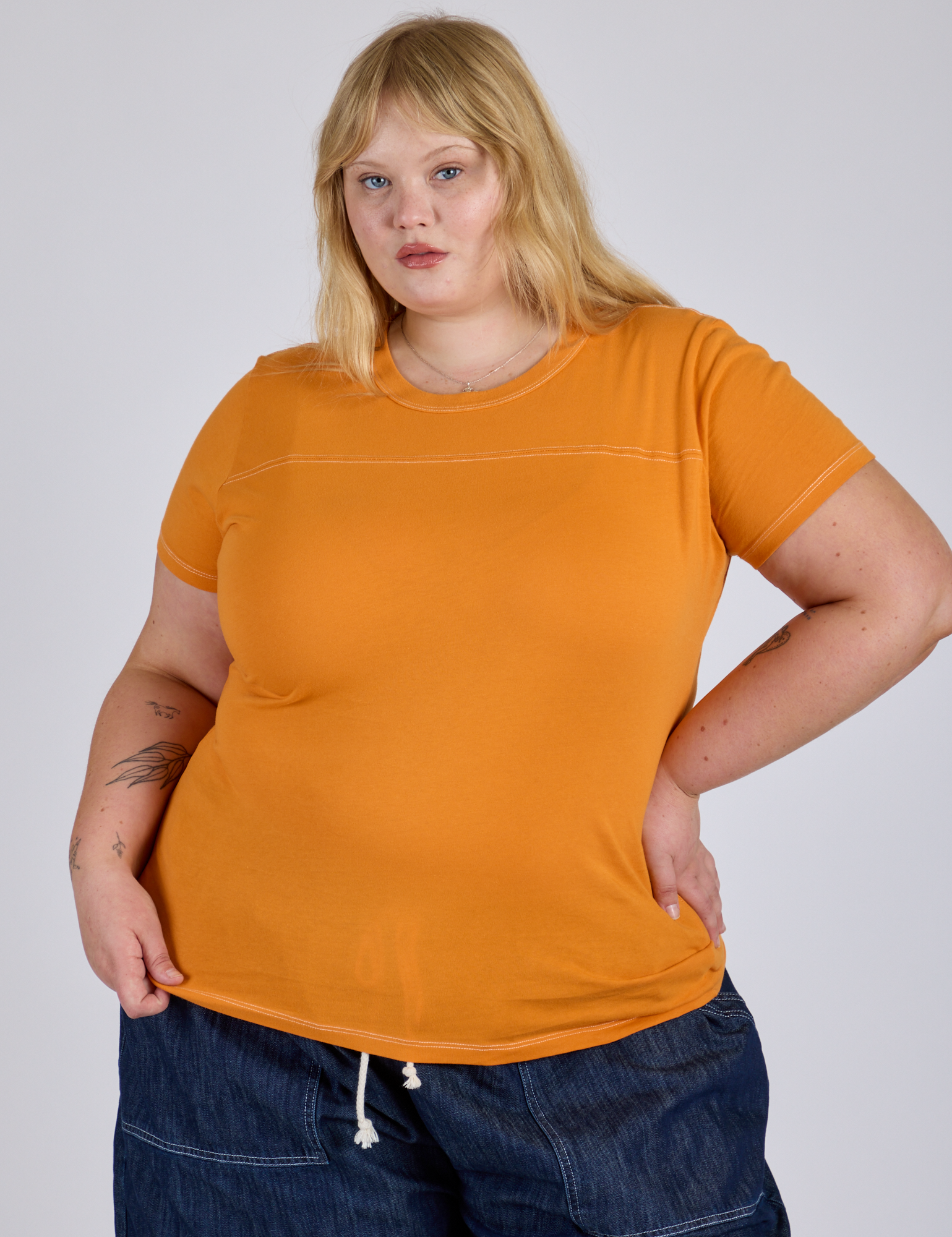 Jr. Varsity Tee - Creamsicle Orange