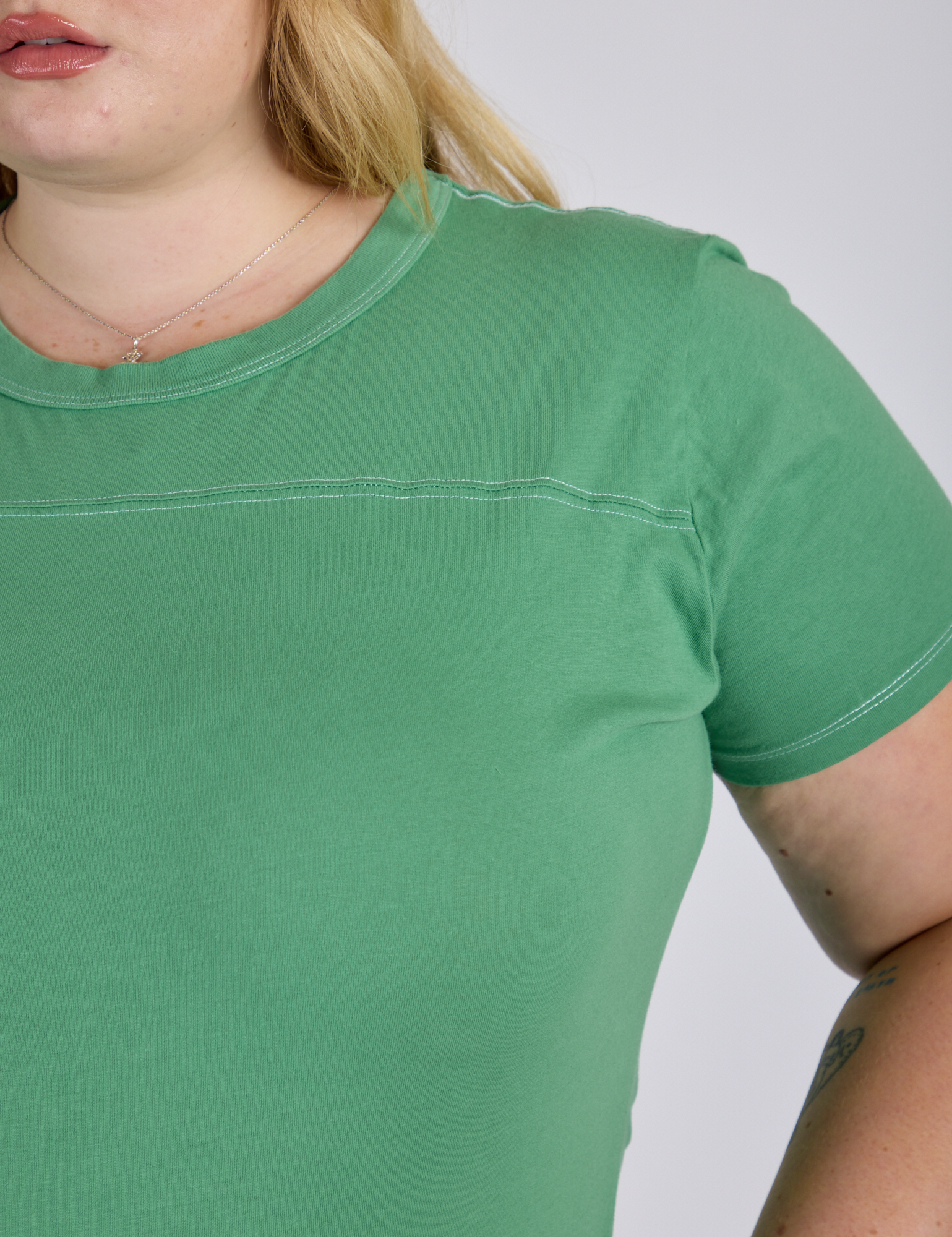 Jr. Varsity Tee - Seafoam Green