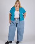 Pantry Button-Up - Hawaiian Blue