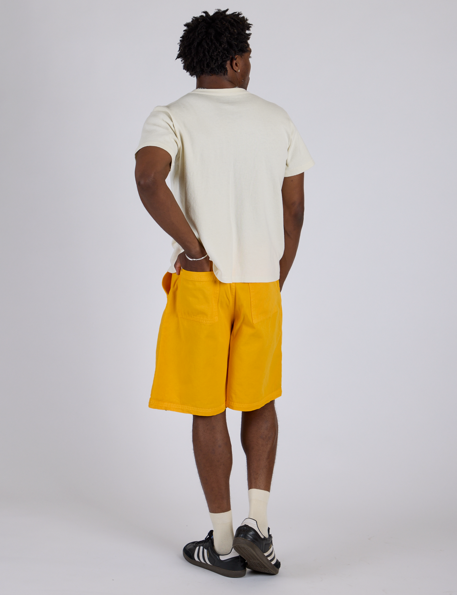Longline Work Shorts - Sunshine Yellow – BIG BUD PRESS
