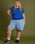 Vintage Ringer Tee - Royal Blue