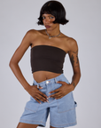 Tube Top - Espresso Brown