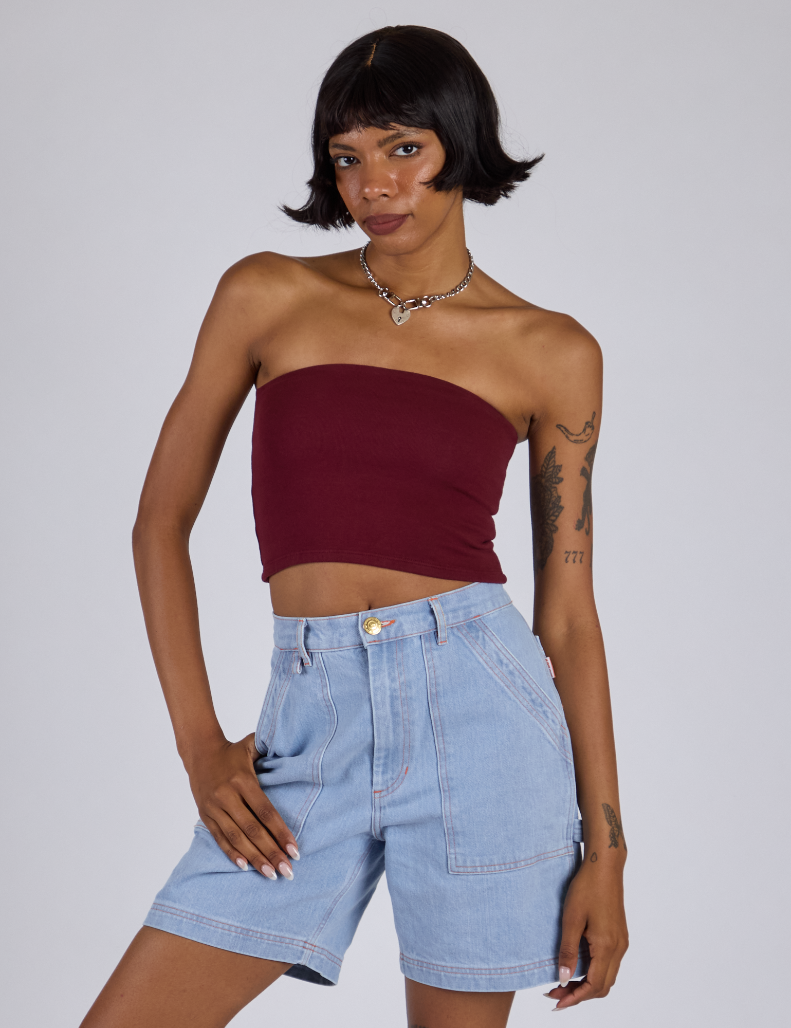 Tube Top - Red Wine