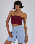 Tube Top - Red Wine