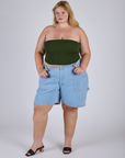 Tube Top - Evergreen
