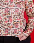 Long Sleeve Baby Tee - Hot Stuff Print