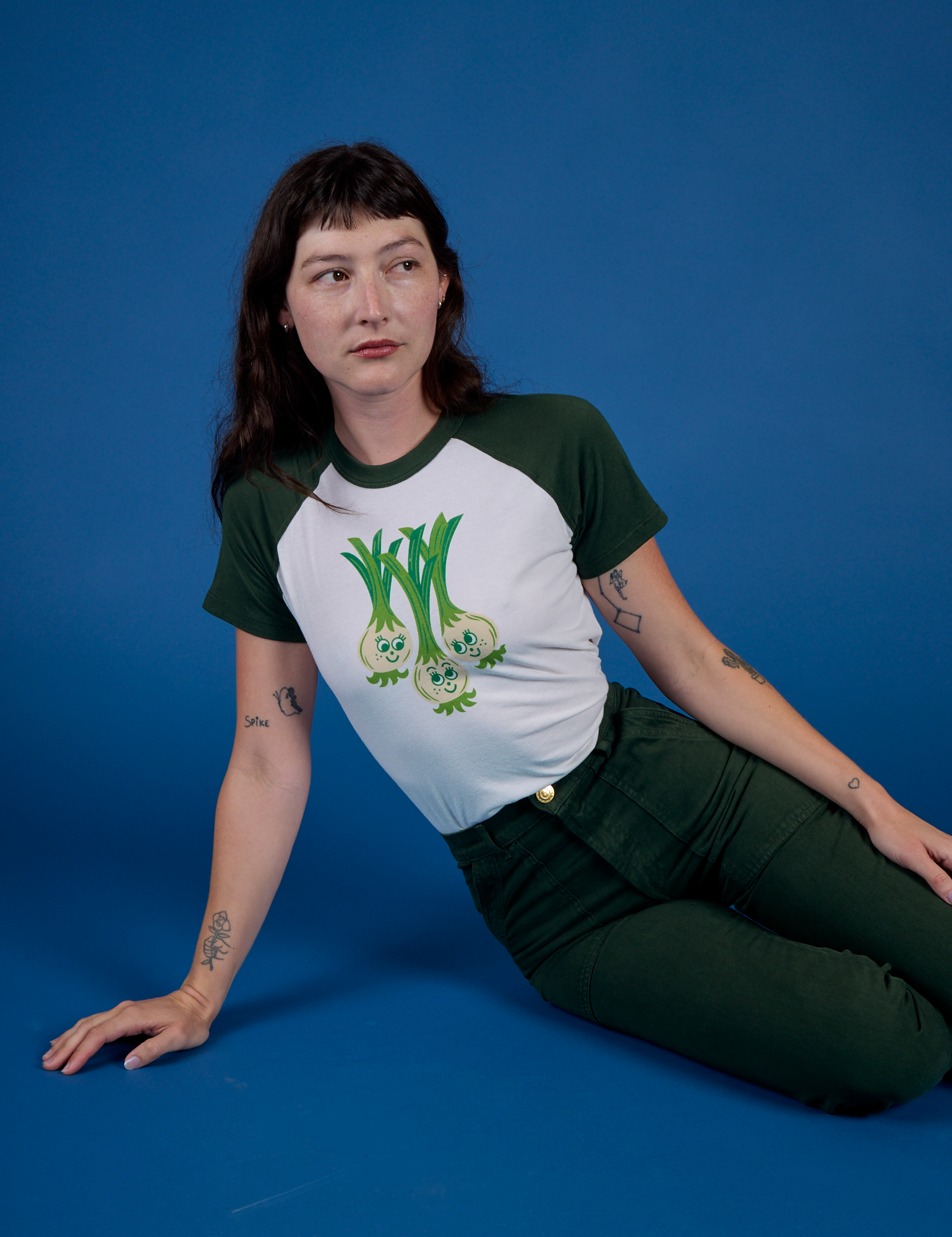 Produce Raglan Tee - Scallions