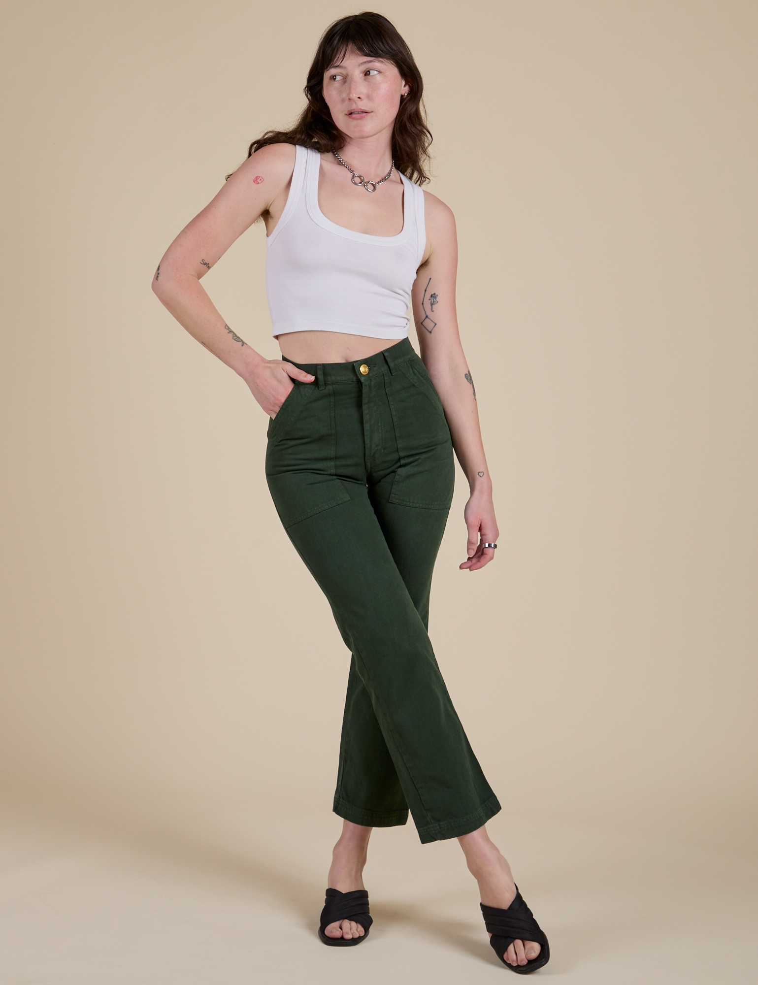 Work Pants - Swamp Green