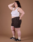 Classic Work Shorts - Espresso Brown