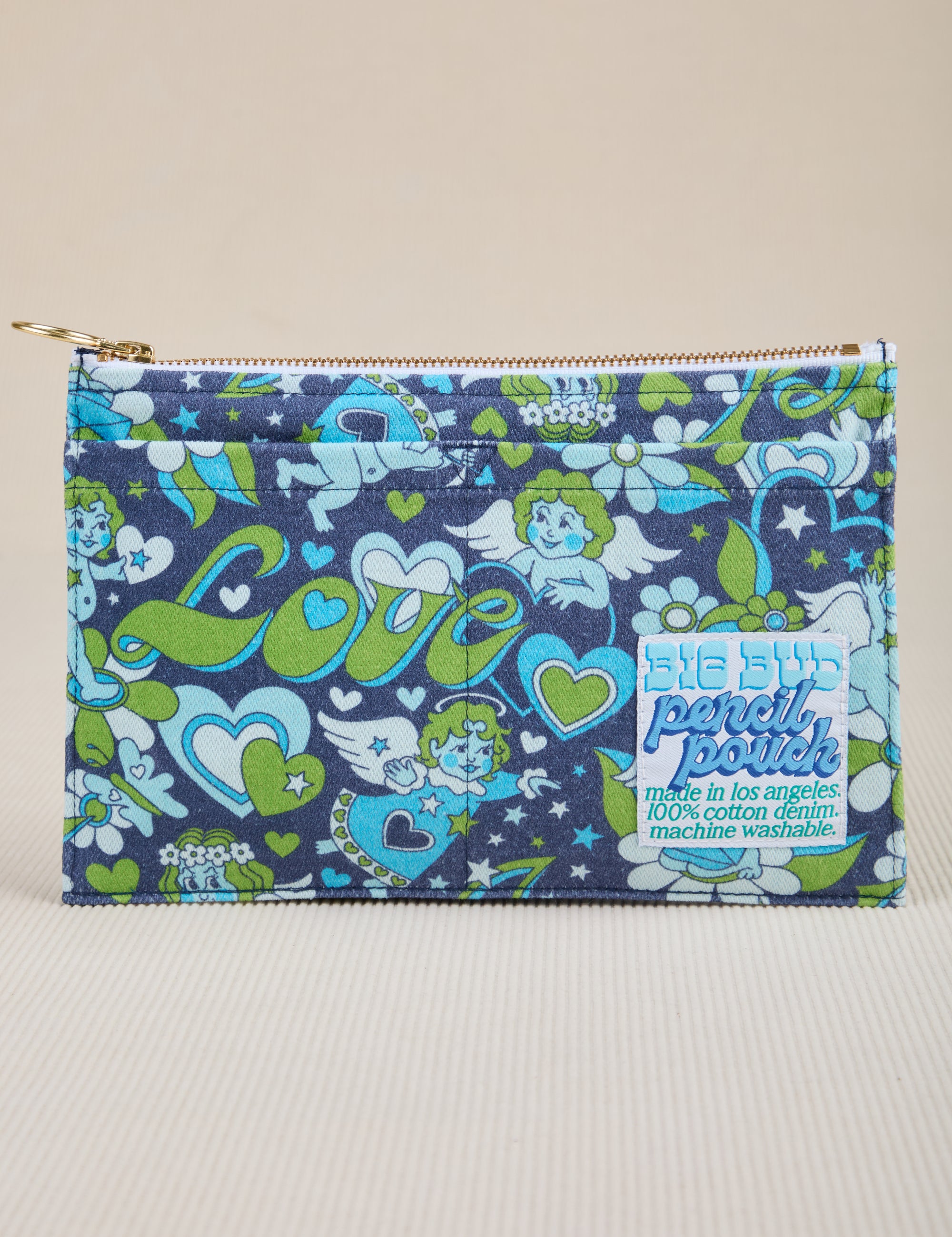 Angel Printed Pencil Pouch