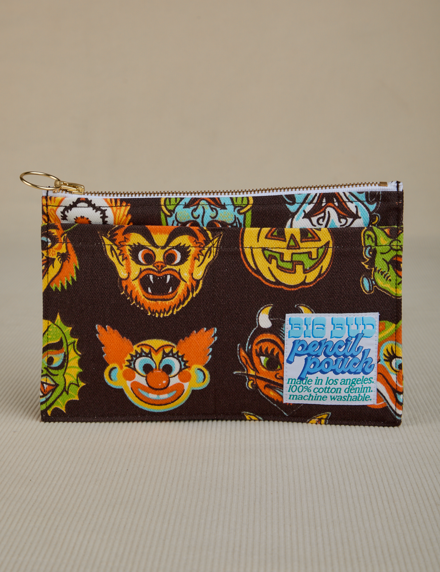Halloween Masks Pencil Pouch