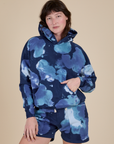 Heavyweight Oversized Hoodie - Blue Magic Waters