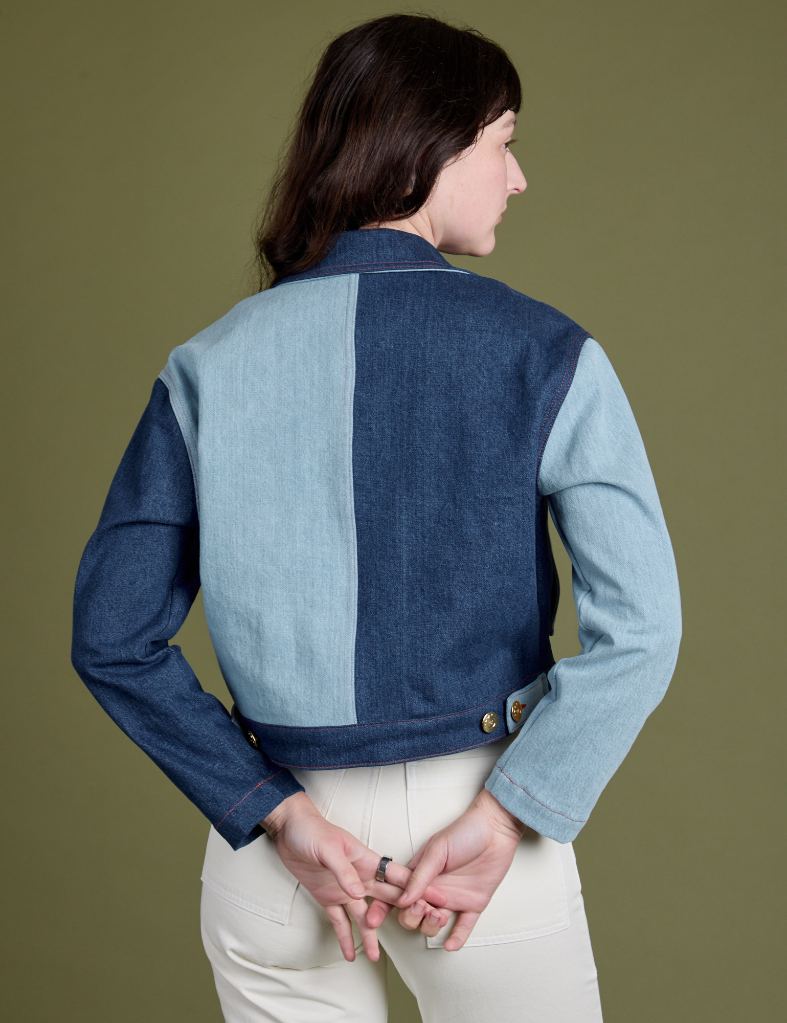 Mechanic Jacket - Mismatched Denim