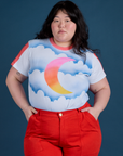 Airbrush Moon Vintage Tee