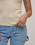 Baby Tee - Vintage Tee Off-White