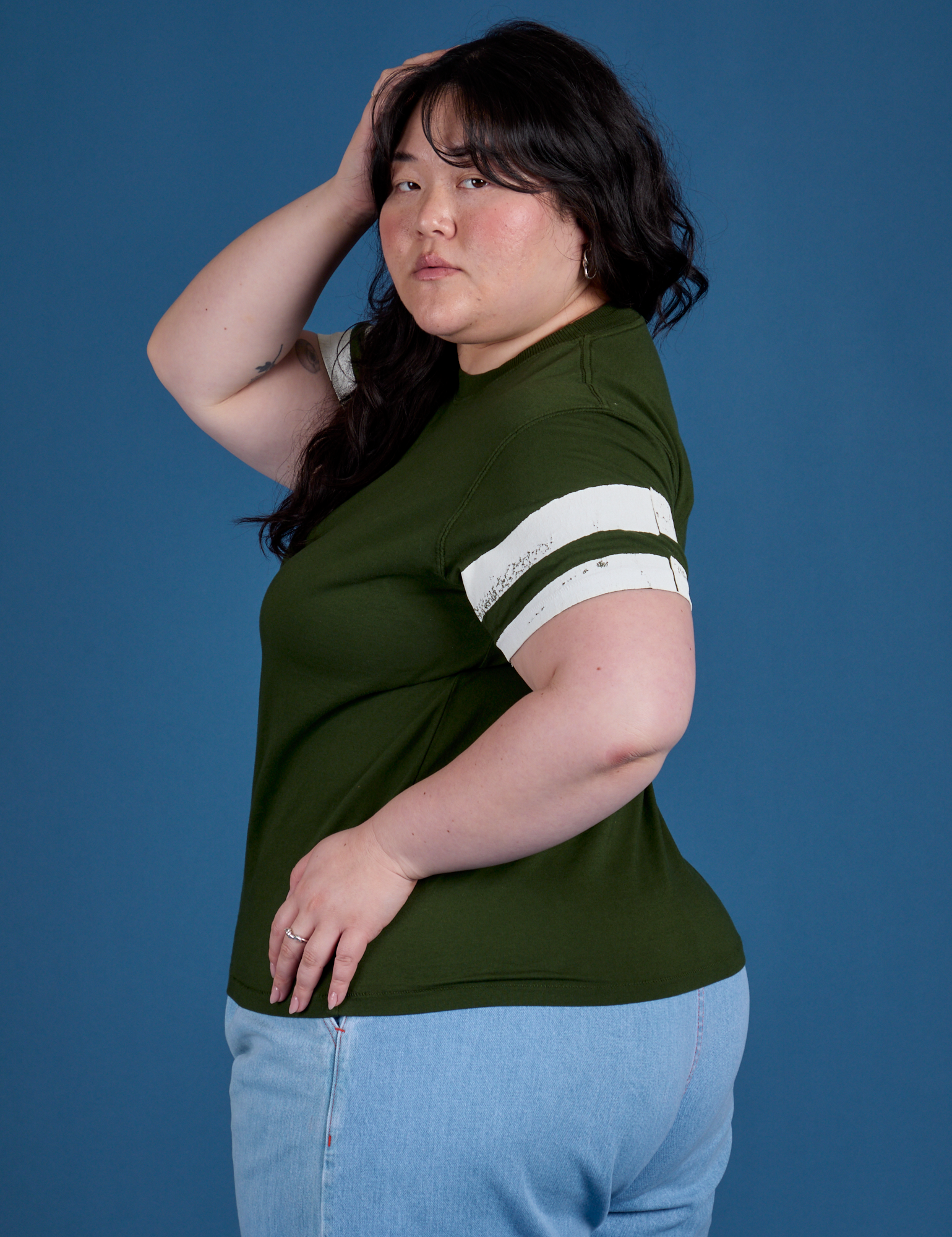 Painted Vintage Tee - Evergreen