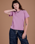 Burly Tee - Lilac Purple