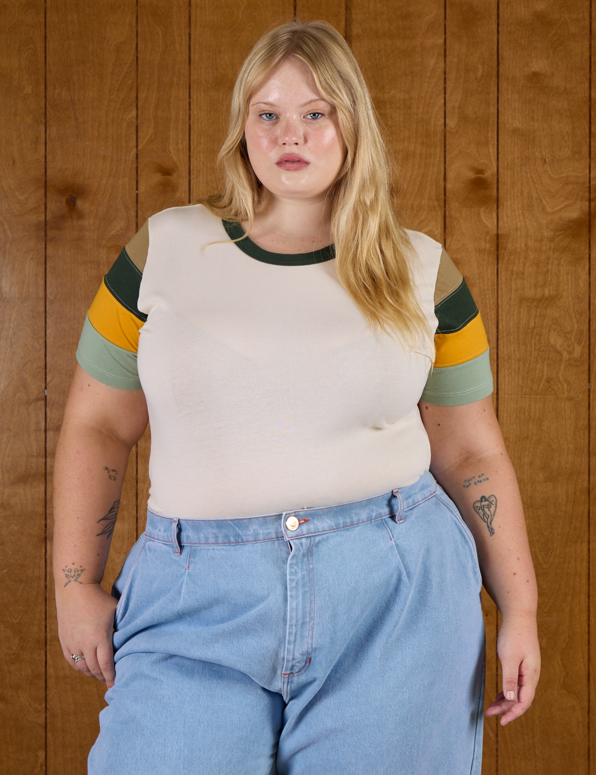 Calypso Tee - Off White Multi