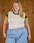 Calypso Tee - Off White Multi