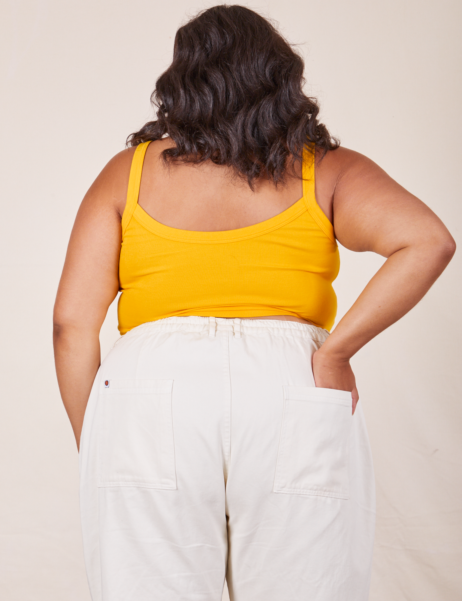 Plus size yellow 2024 cami