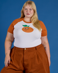 Produce Raglan Tee - Orange