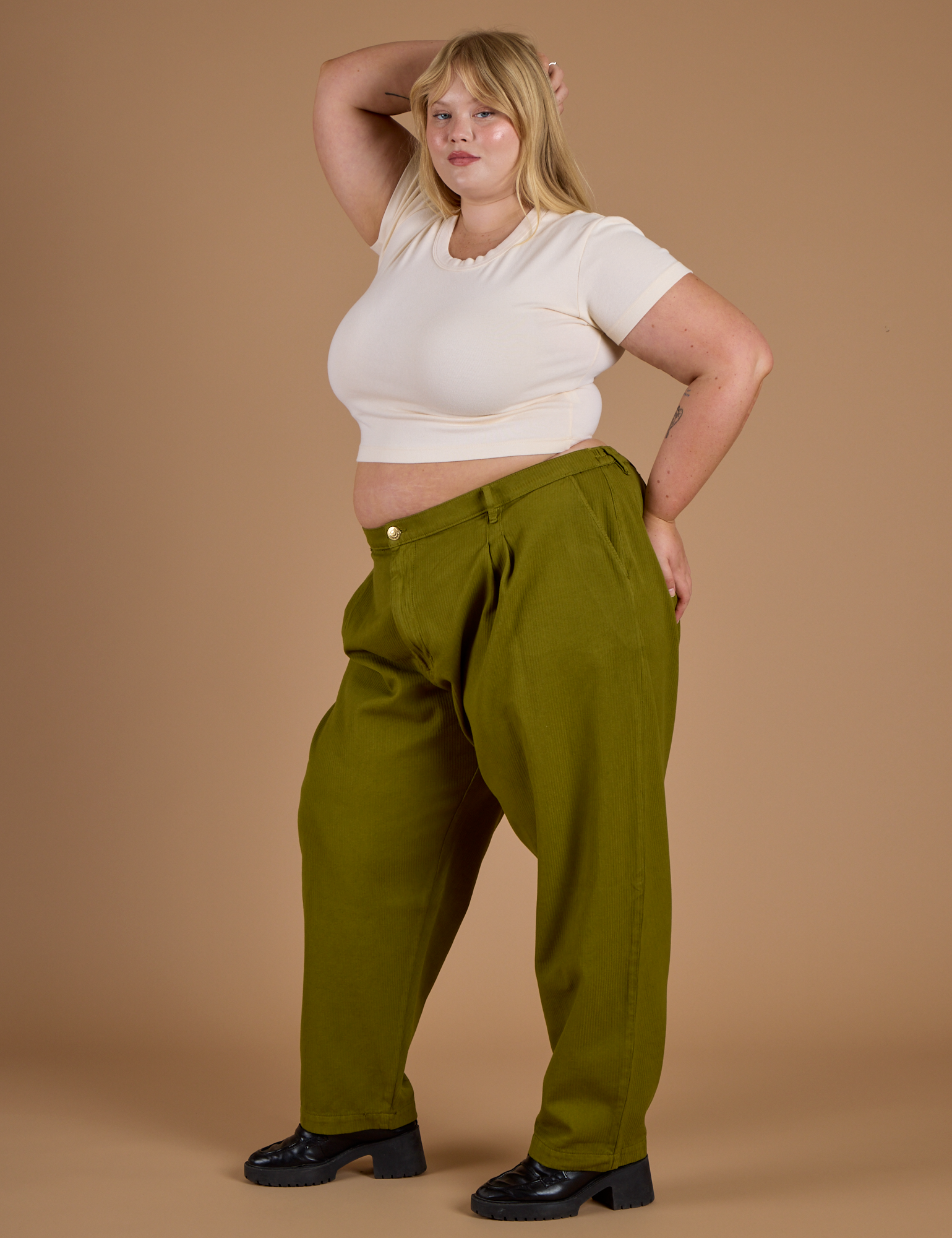 Heritage Trousers - Olive Green