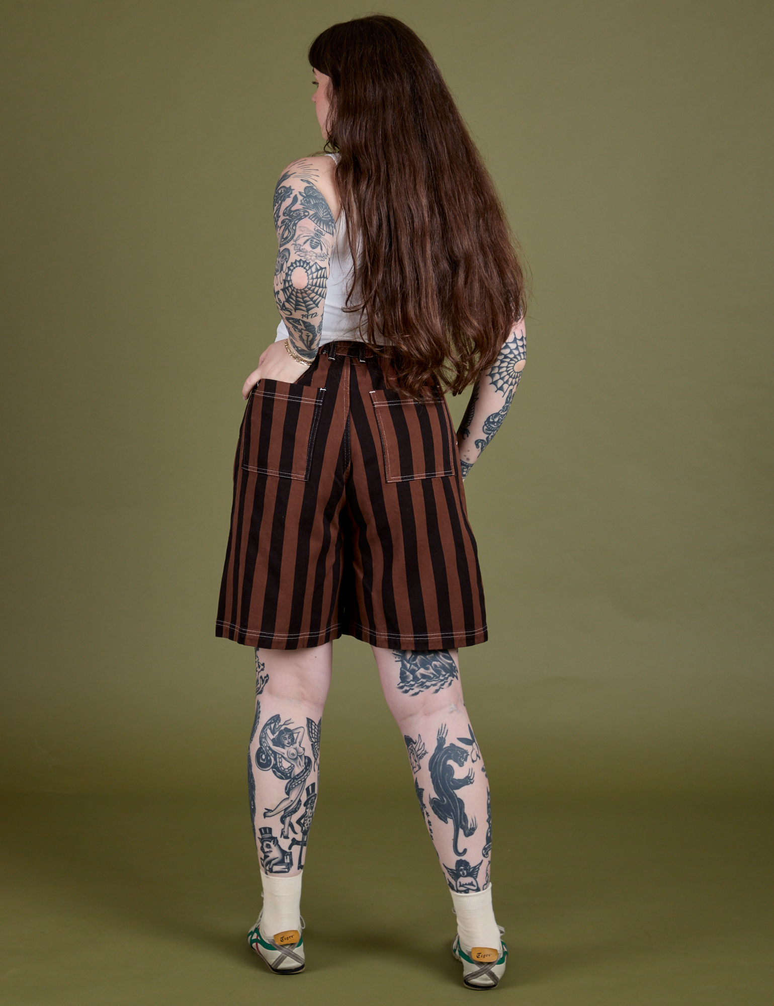 Longline Work Shorts - Fudgesicle Brown – BIG BUD PRESS