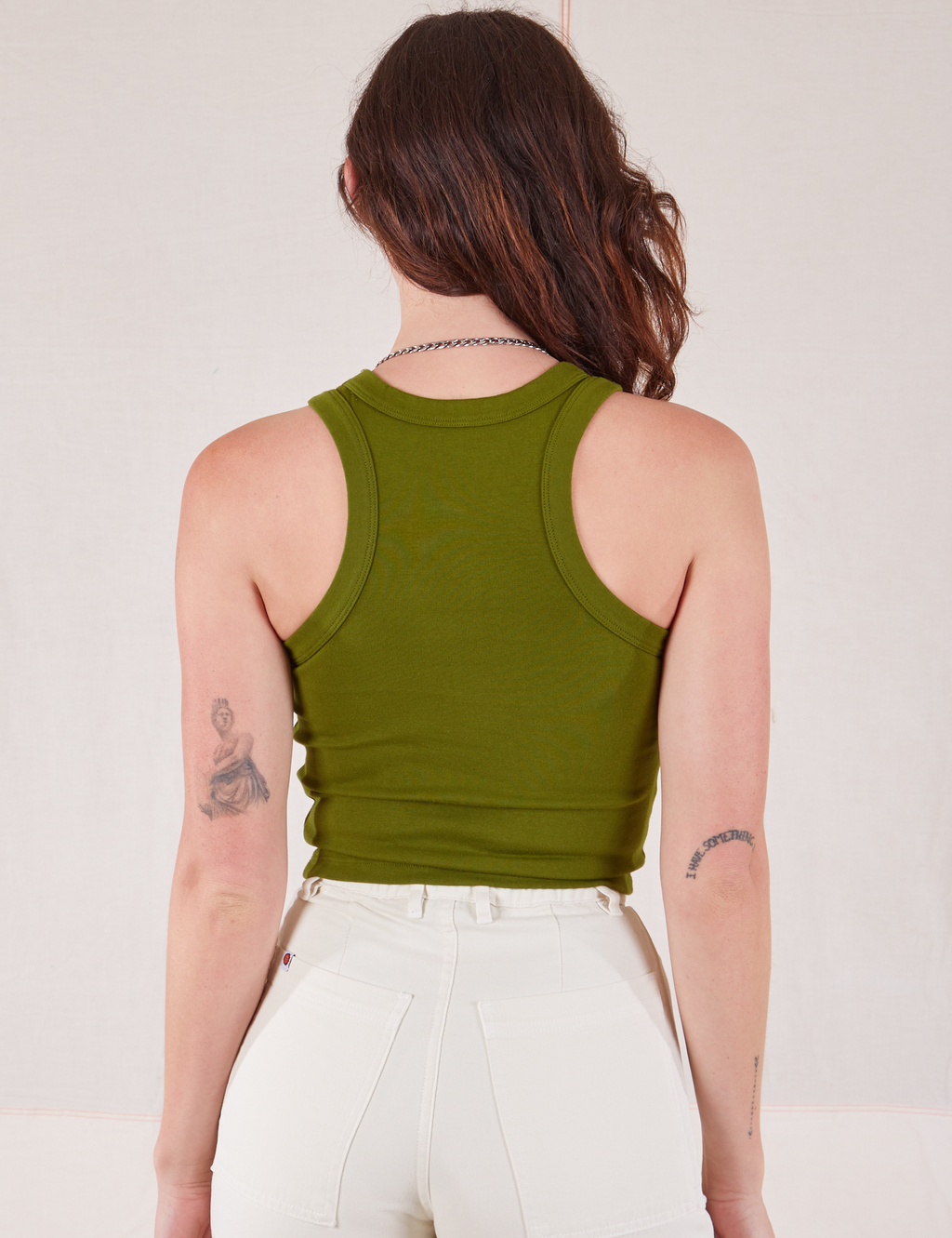 Racerback Tank - Summer Olive – BIG BUD PRESS