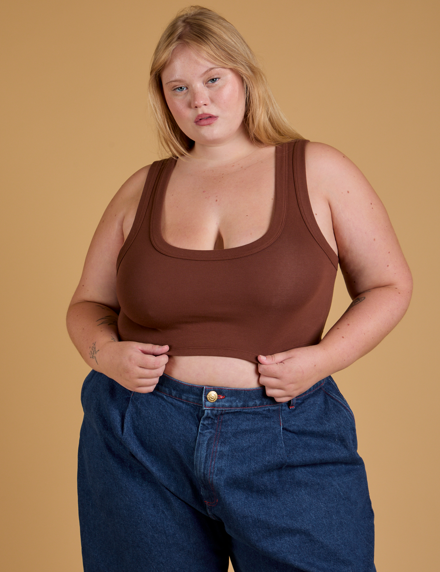 Mini Tank - Fudgesicle Brown