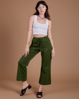 Organic Action Pants - Evergreen
