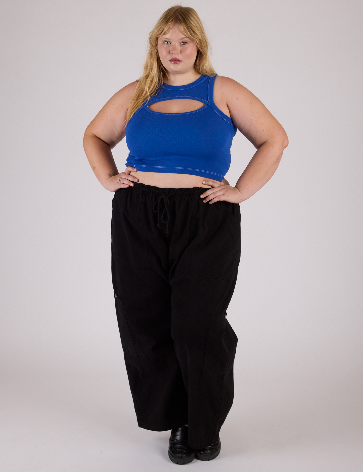Porthole Tank - Royal Blue