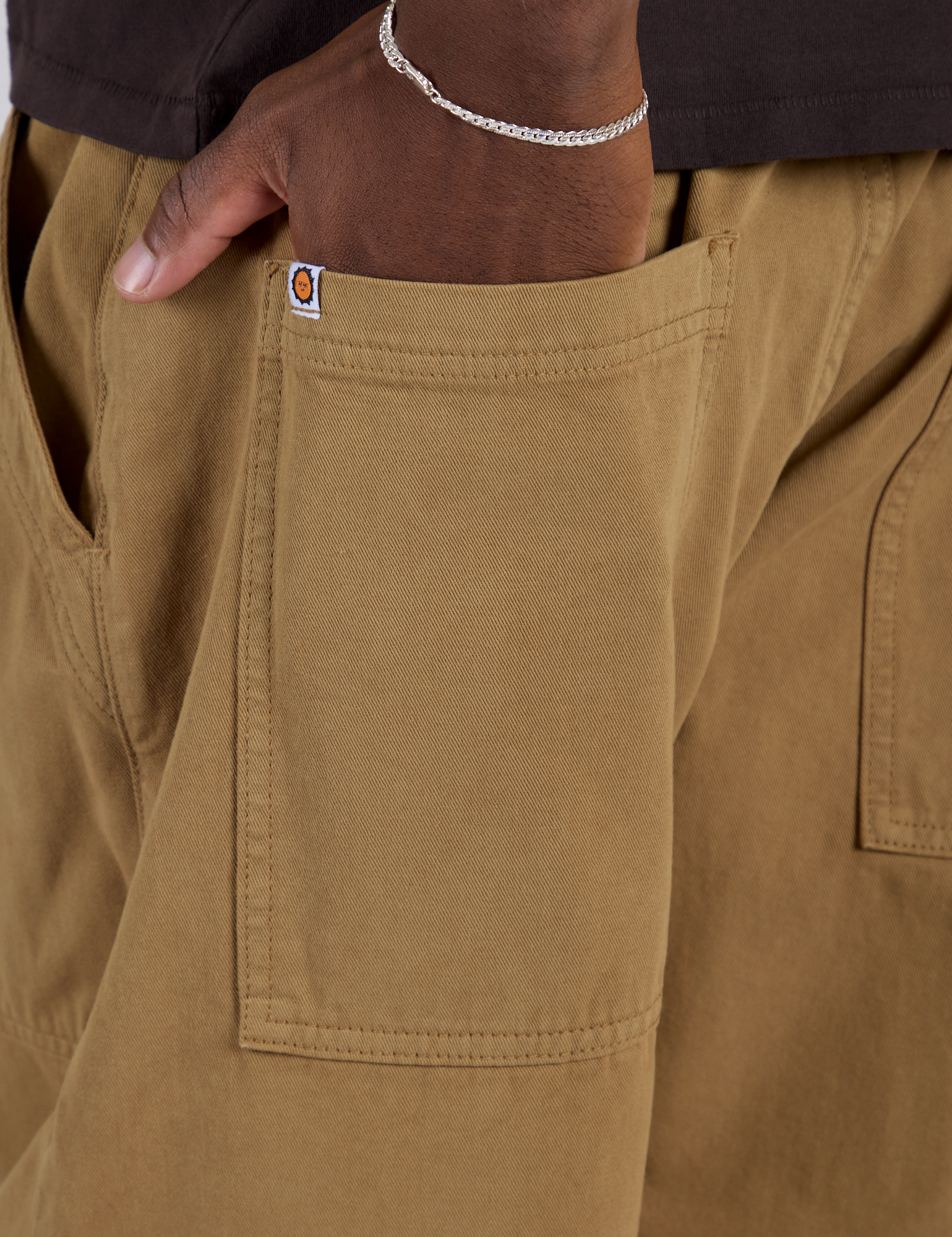 Drop Pocket Cargo Pants - Desert Brown