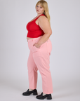 Work Pants - Baby Pink