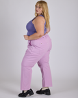 Work Pants - Lilac Purple
