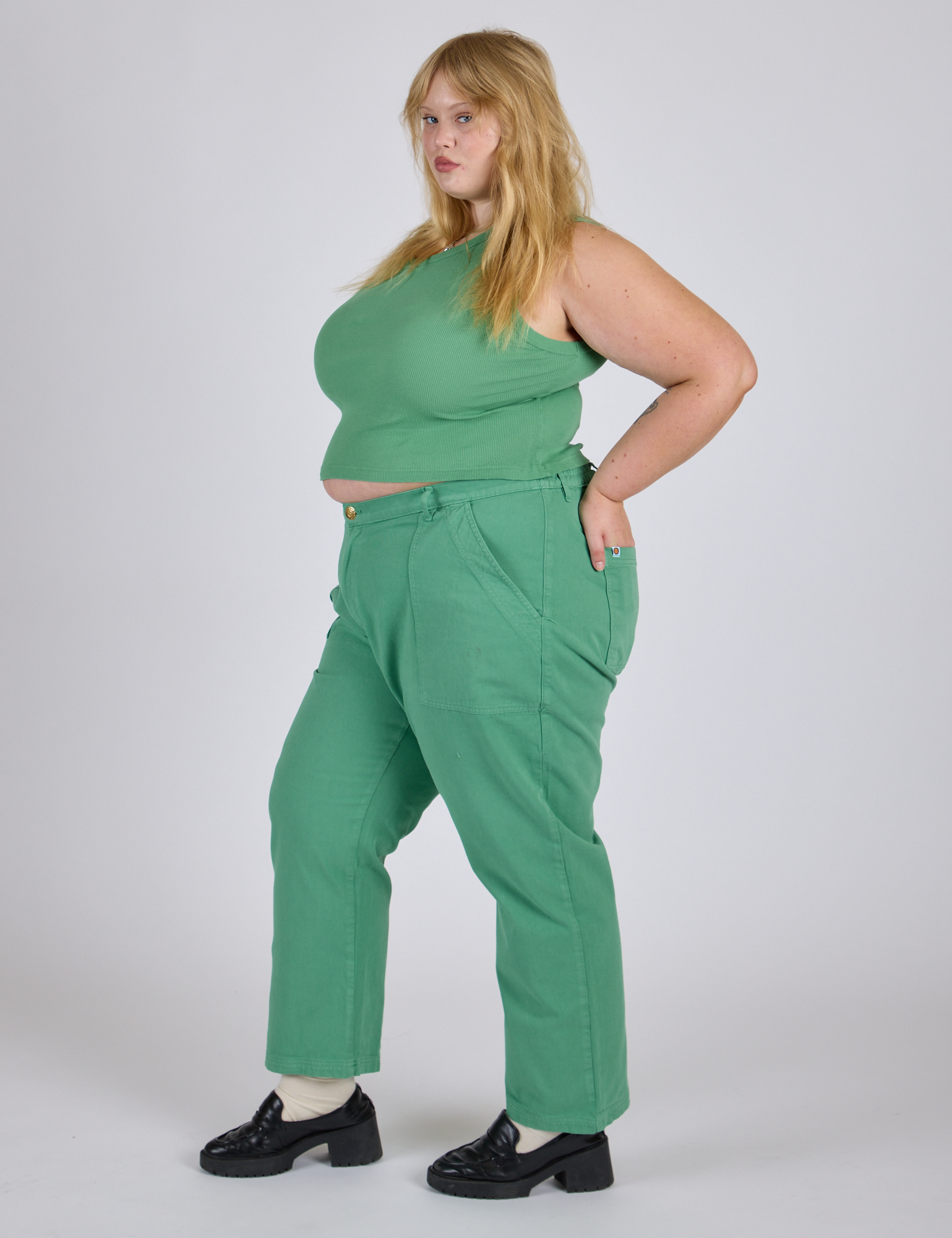 Work Pants - Seafoam Green